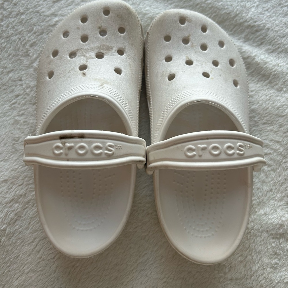 Crocs White Clogs